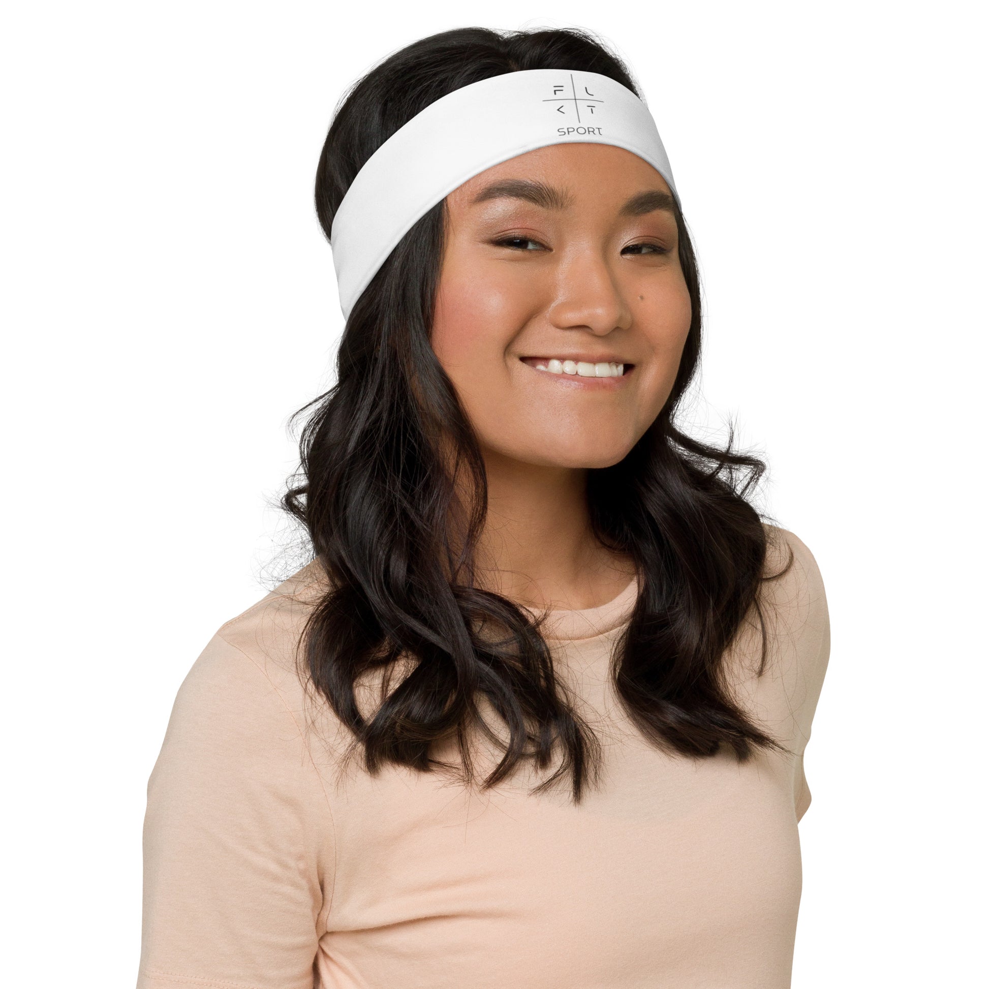 FLAKOUT Sport Unisex Headband - White - FLAKOUT