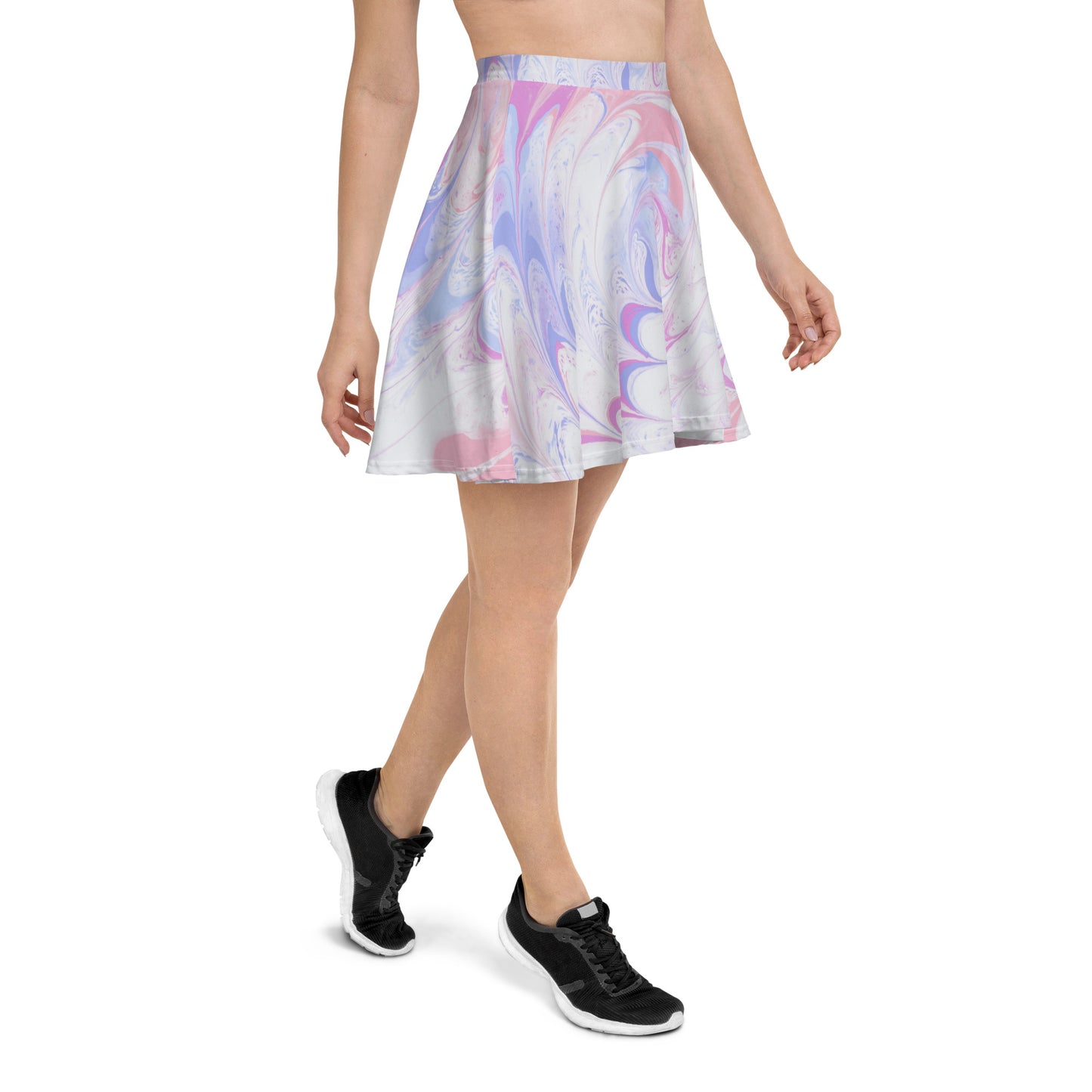 Fluid Colors Flair Women's Skater Skirt - FLAKOUT