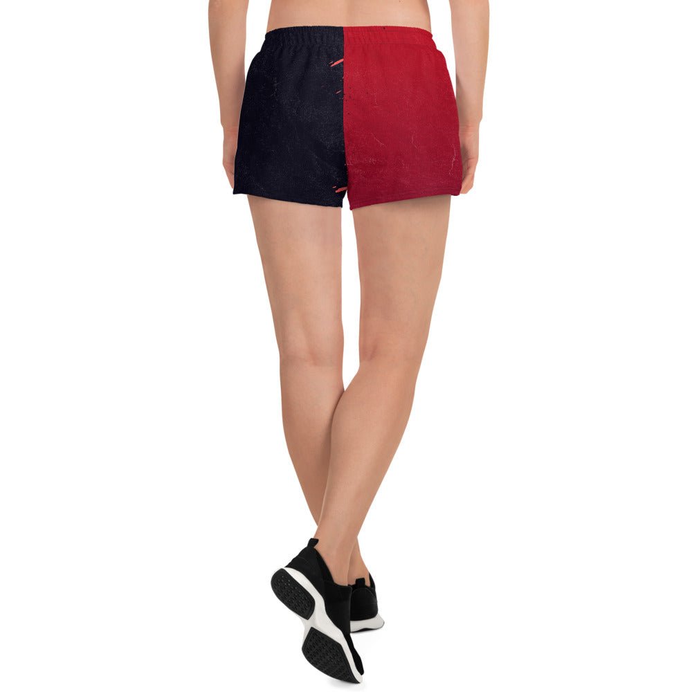 Athletic Shorts Red Black Crush - FLAKOUT