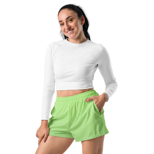 Minty Fresh Women’s Recycled Shorts - FLAKOUT