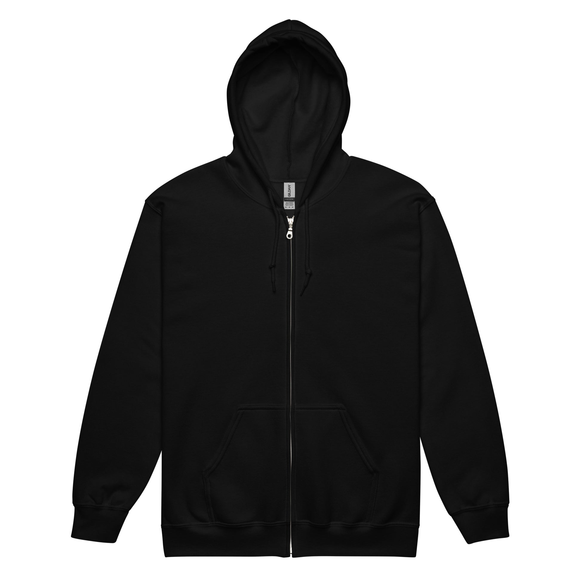 Nebuluxe Brilliance Heavy Harmony Fusion Zip Hoodie - Black - FLAKOUT