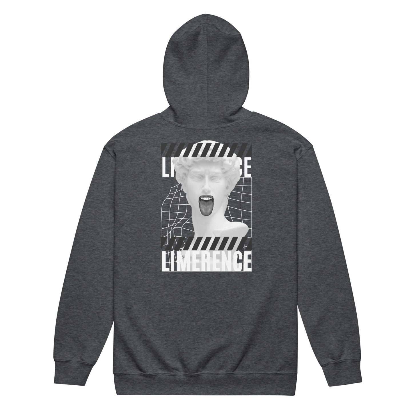 Limerence Heavy Harmony Fusion Zip Hoodie - Dark Heather - FLAKOUT