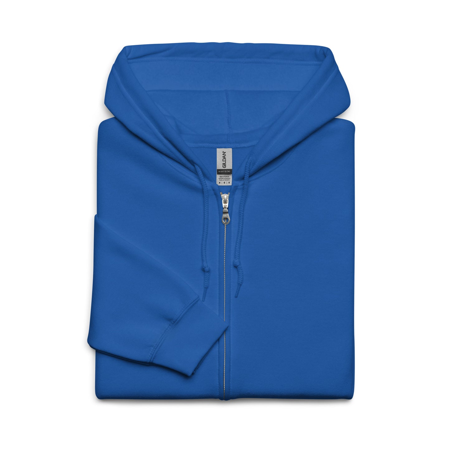 Nebuluxe Brilliance Heavy Harmony Fusion Zip Hoodie - Royal - FLAKOUT