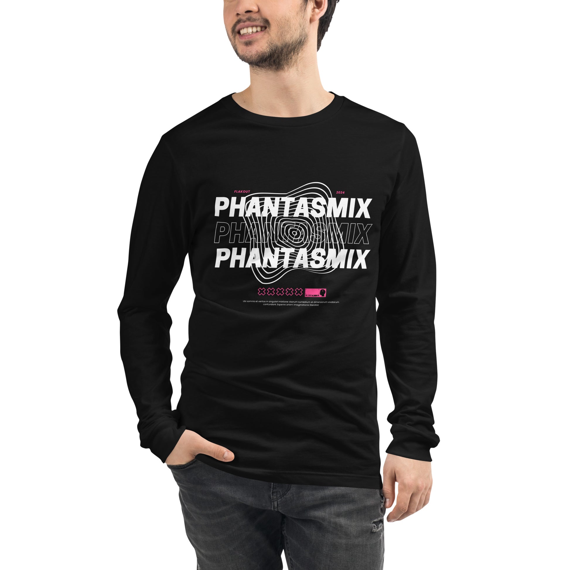 Phantasmix Unisex Long Sleeve Shirt - FLAKOUT