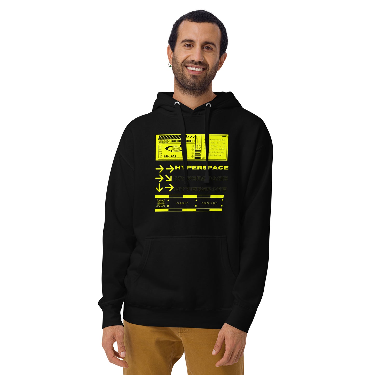 Hyperspace Unisex Hoodie - FLAKOUT