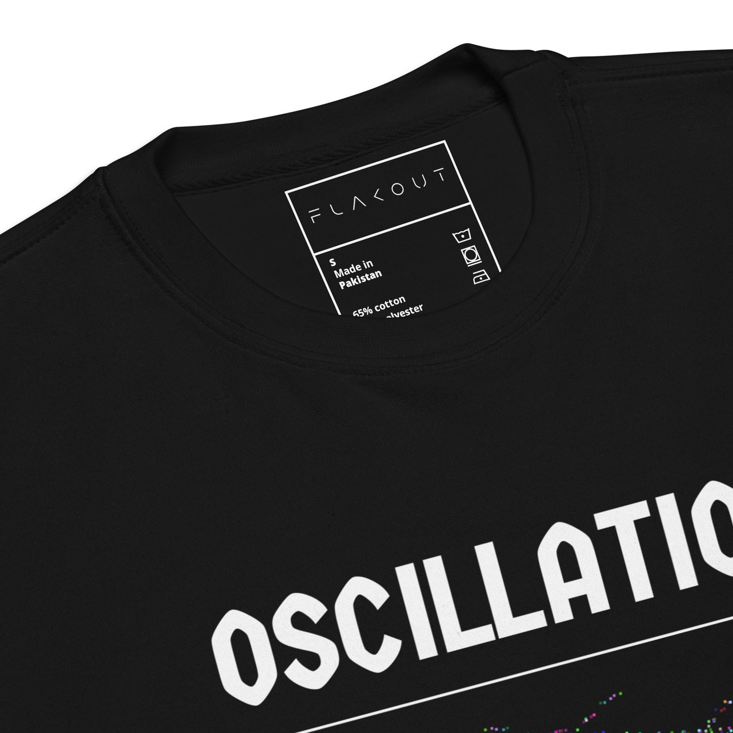 Oscillation Unisex Fleece Sweatshirt - FLAKOUT