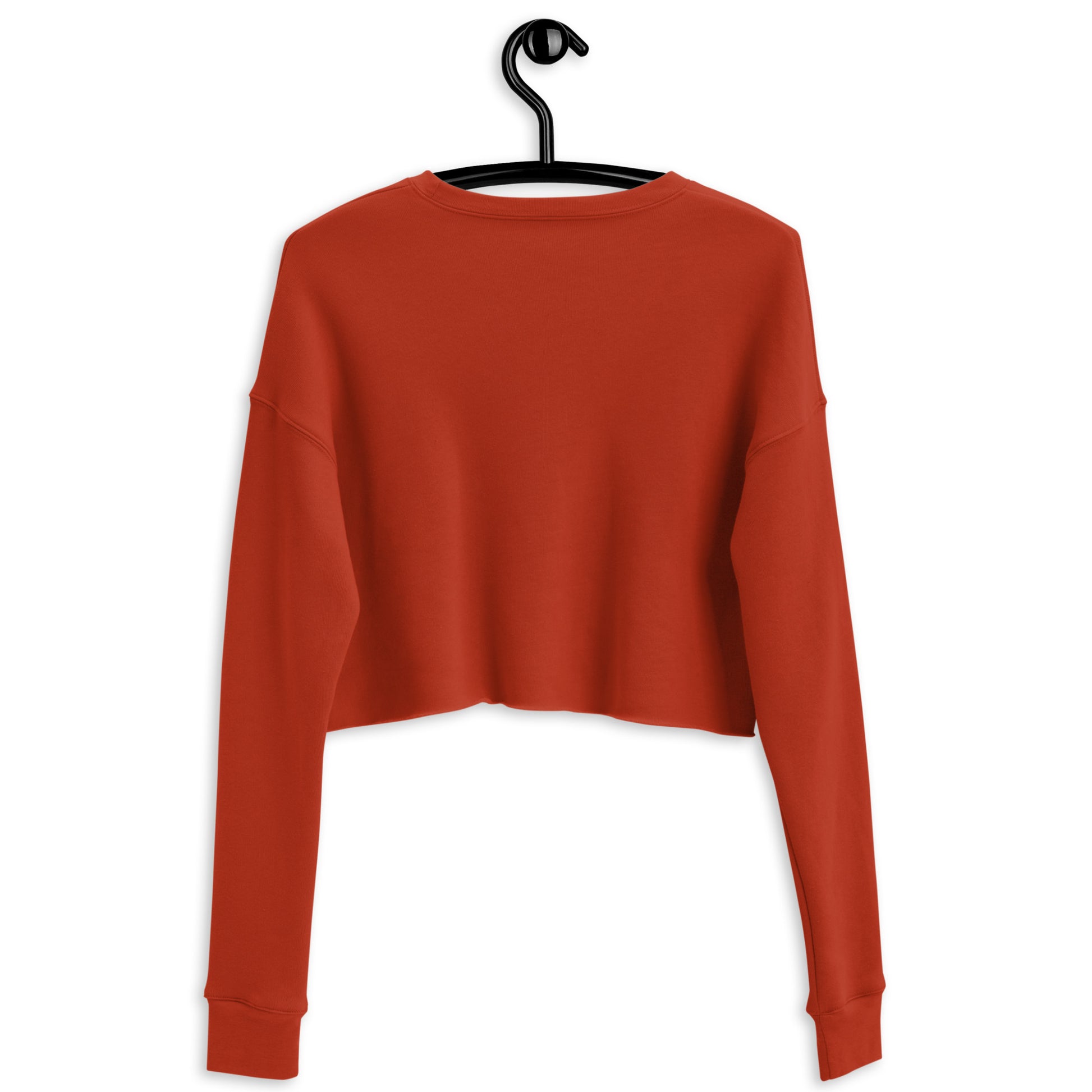 Nebuluxe Brilliance Women's Crop Sweatshirt - Brick - FLAKOUT