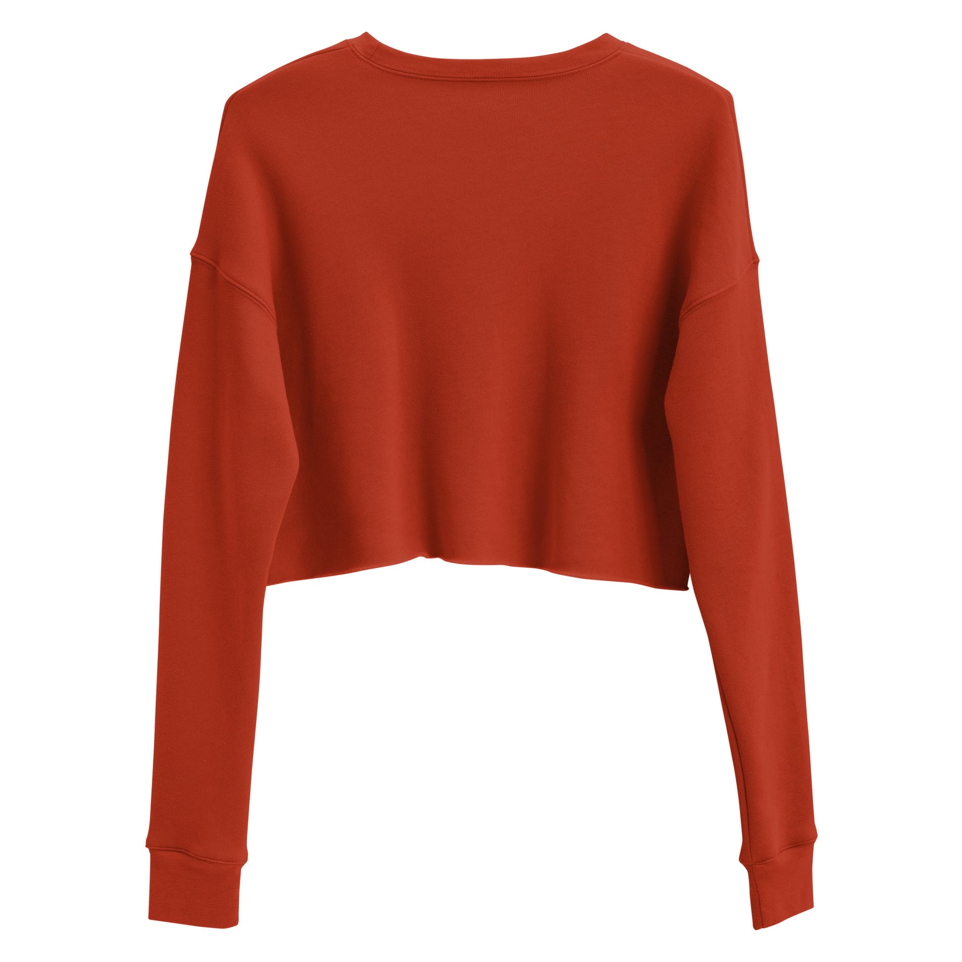 Streetwise Urbanity Women's Crop Sweatshirt - Brick - FLAKOUT