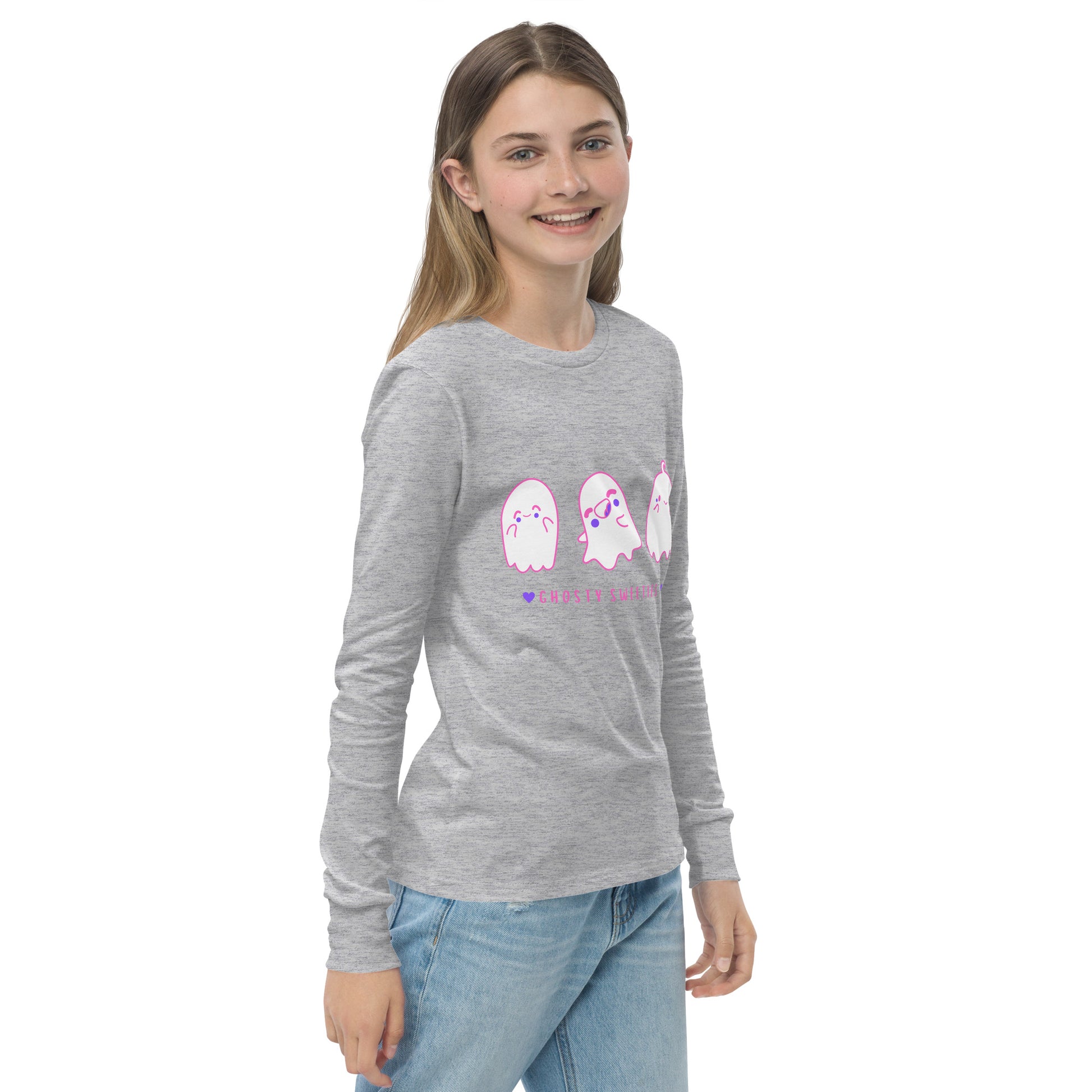 Ghosty Sweeties Girl's Long Sleeve Tee - FLAKOUT