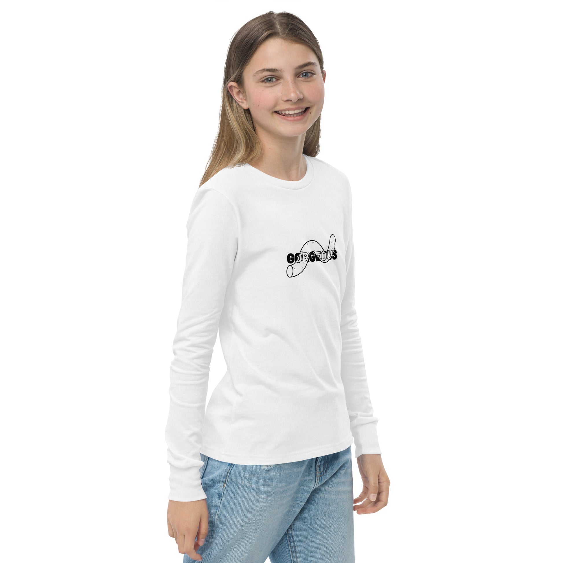 Gorgeous Opulent Allure Kid's Long Sleeve Shirt - FLAKOUT