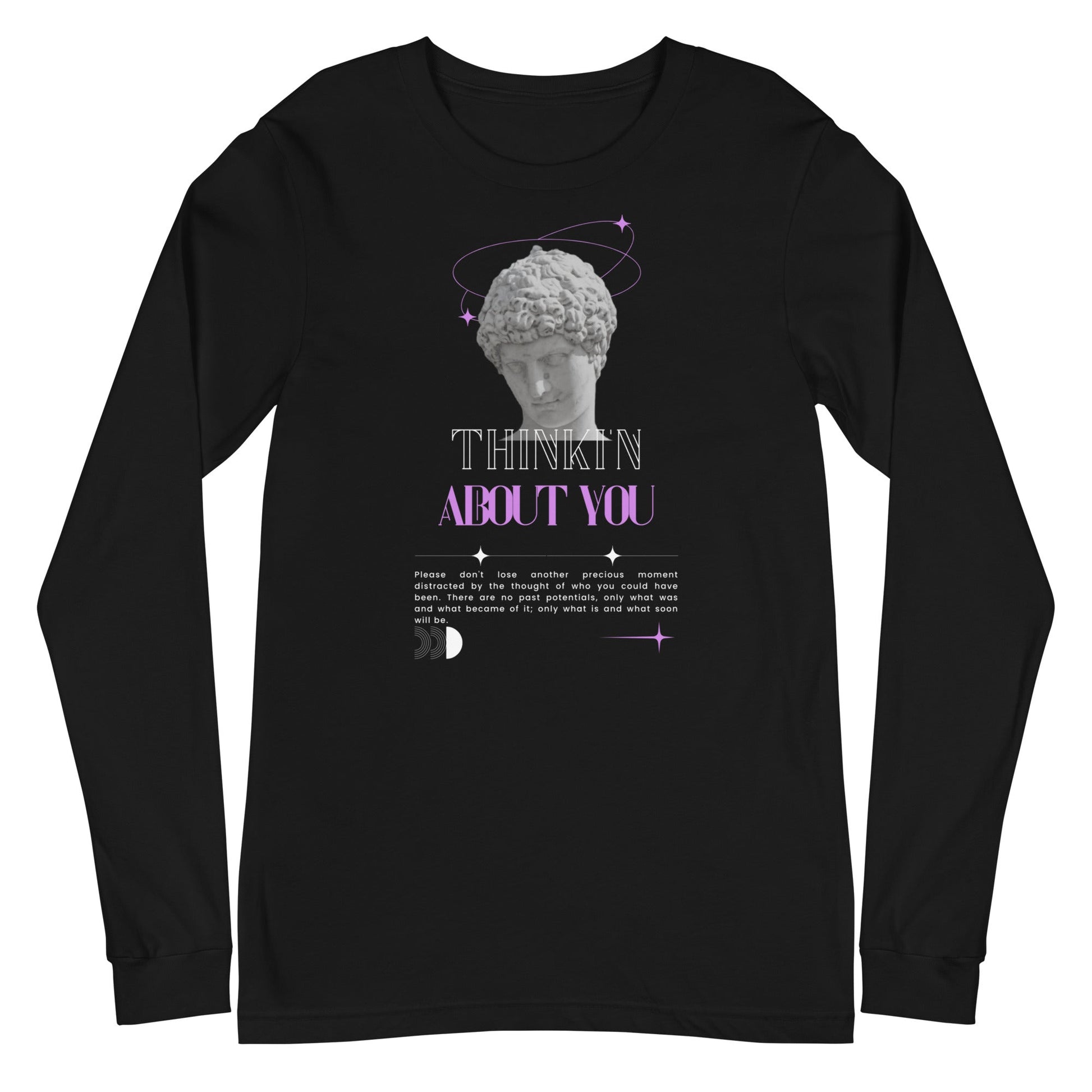 Mindfully Thinki'n About You Long Sleeve Tee - FLAKOUT