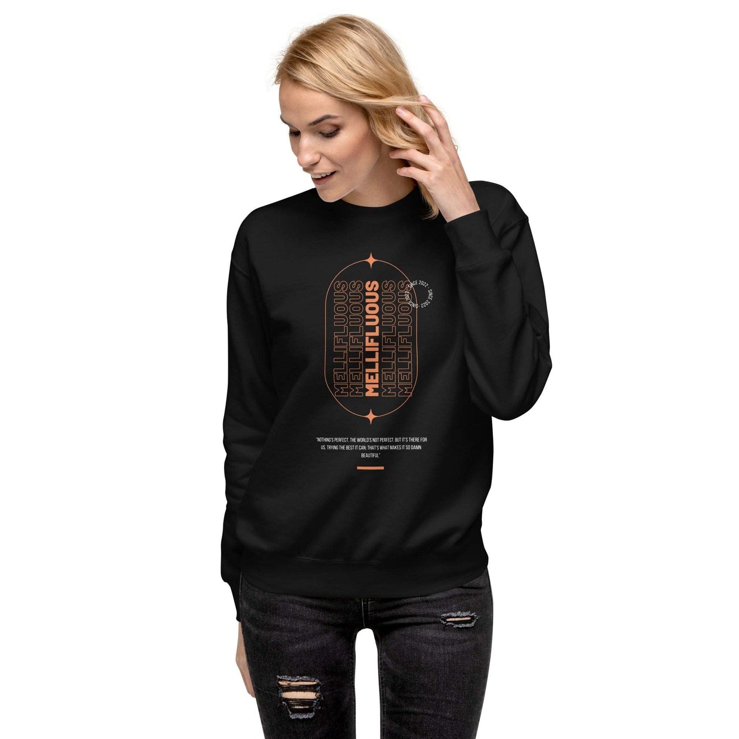 Tranquil Mellifluous Attire Sweatshirt - FLAKOUT